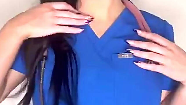 Nurse Onlyboddy Rides Her Favourite Dildo