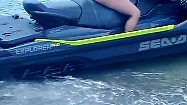 Brandy Salazar Pubic Sex In The Jet Ski