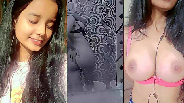 Desi Indian Hot Girl Tits Pressing Viral Video