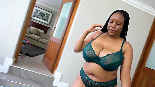 I ended up fucking this BIG TITS EBONY MILF while her HUSBAND waited OUTSIDE AfricanCasting