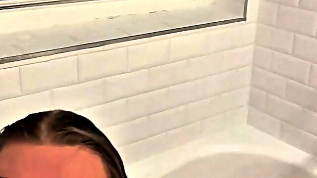 Teen PAWG Baring All In Shower