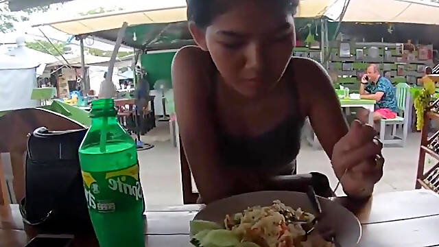 Big ass a walk at the market a fine breakfast and a quick fuck american anal mature