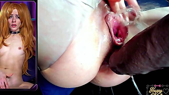 Real wet Orgasm at Valentine day