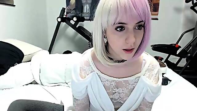 Emo Teen Becka Solo Webcam Masturbation Porn