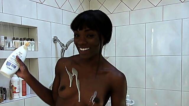 Hot Black Maid Does Some Webcam Black and Ebony