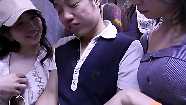 Nurse uniform asian fingered threesome