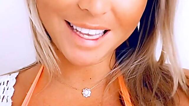 Great Big Boobs On Masturbating Redhead