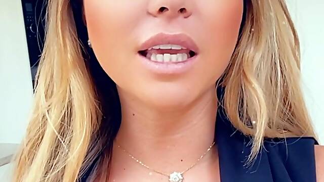 Big boobs milf masturbates with her dildo