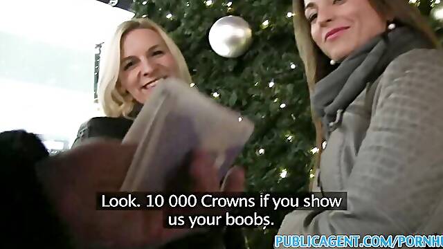 Public Agent featuring Simone Peach and Bianca Ferreros publicagent action