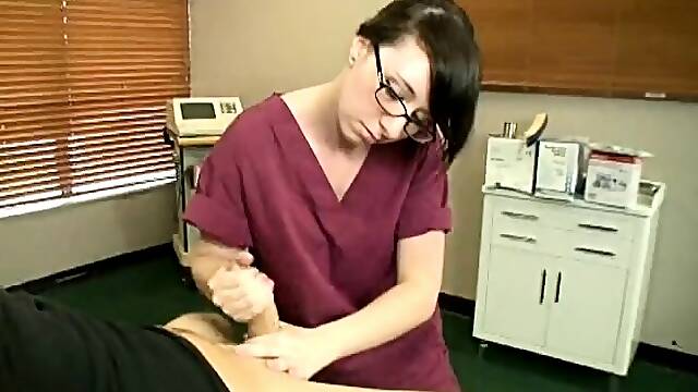 When Billy goes to see the nurse about his bum leg, he also
