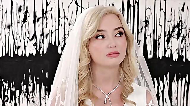 Blonde Bride Lexi Lore Deep-Throats Seth Gamble Before He Pulls Out His Dick And Pounds Her P
