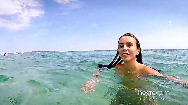 Alisa On The Beach Edisi Nudist Beach Alisa Amore 9Wdc