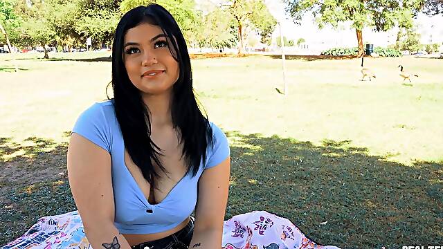 Busty Teen Raven Ryder Bends Low and Takes Brutal Pounding with Massive Tits and Dripping W