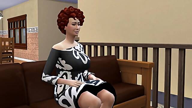 Hopped Up Aunt pt. 1 - Sims Family Fuckfest