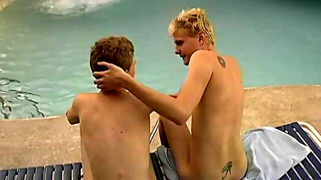 Hot Twinkylicious Sun Lounger Sex! - Jerrick Dalton Wes Dynasty