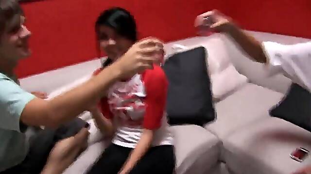 Wild Amateur Swinger Cumshot Bash Pt. 3