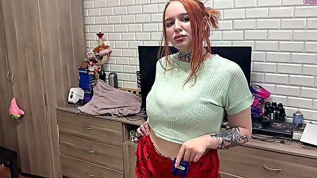 Deylamoons Stepsister Snatches Deylamoons Condom Before Deep Throat Creampie