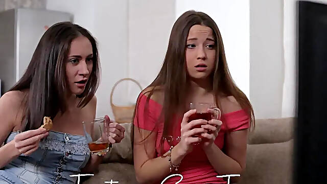 Aruna Aghora, Eva Shanti And Taissia Shanti - Horny Teens 18+ Lesbian Mind-boggling Sex Clip