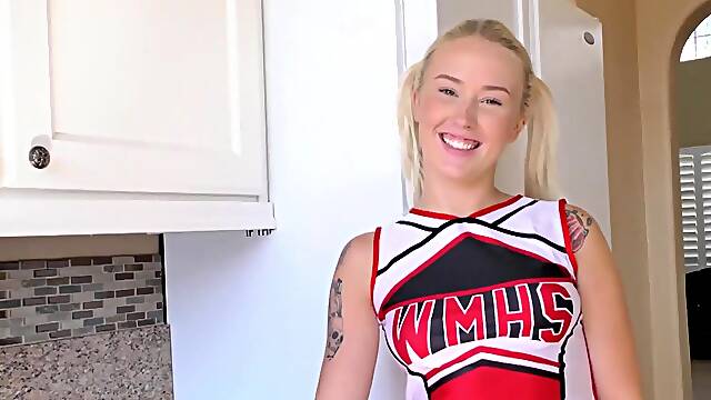 Pornstar 18 Year Old Gets Her Big Tits Pounded Hard & Her Stepdad Gets a Squirt