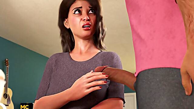 XXX Ninjas cartoon-style milf sex tape is full of big tits, big ass, and reality