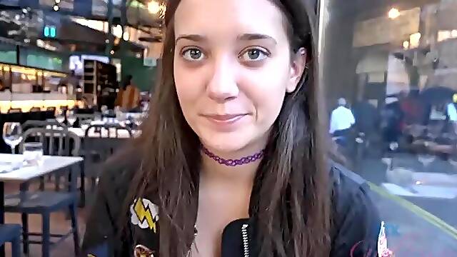 Gia Paige Squeezes Out a Creampie from Her Pussy