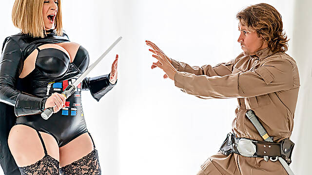 Mature Sara Jay soaked in jizz after merciless sex