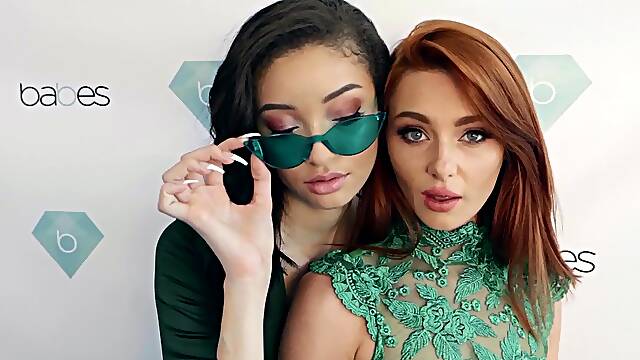 Captivating Influencers Ignite Wild Sensual Intimate Heat