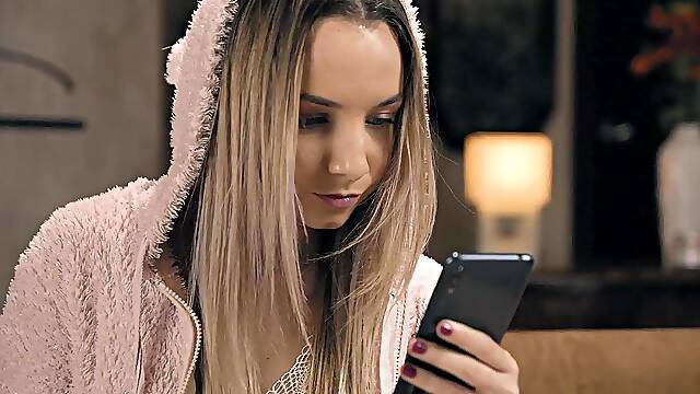 Tiffany Tatum and Mona Blue captivate with youthful, tender lesbian passion