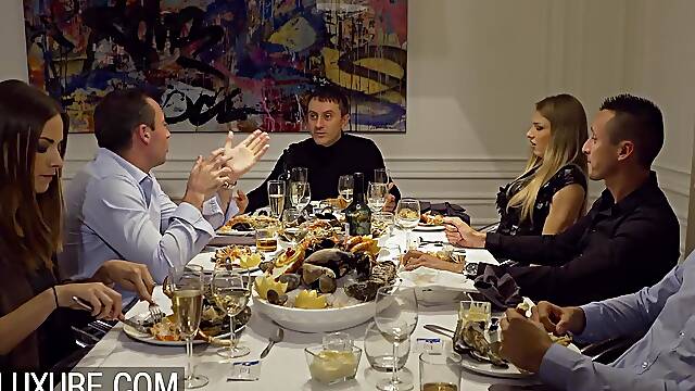 Asian beauties mesmerize with sultry charm in a daring trio