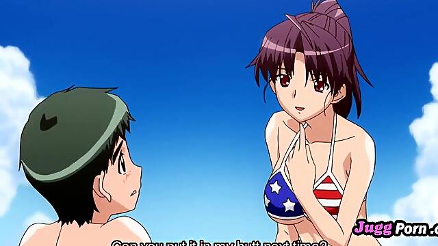 Fucking on a sea without a rubber uncensored hentai