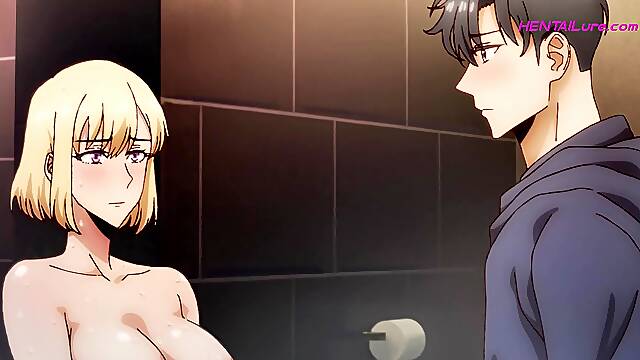Jin-Woo grips thick ass and fucks Hae-In raw in shower ⋆ Solo Levening Anime Parody