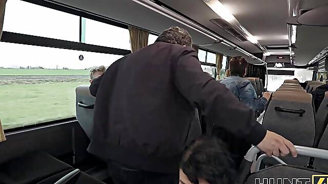 HUNT4K. I want sex for money. Touch my big tits...