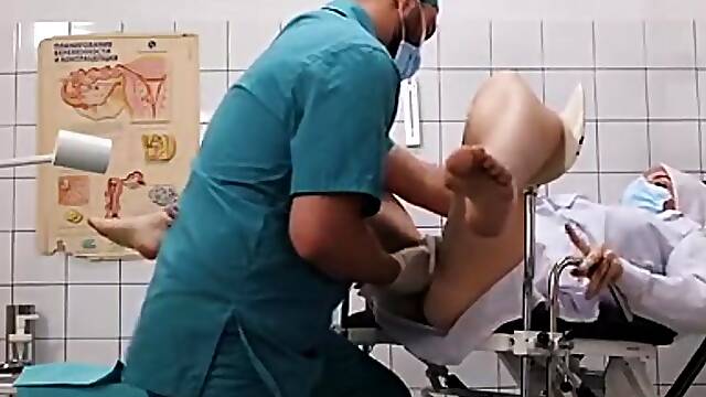 Nurse examines patients privates and makes them cum on a vintage medieval