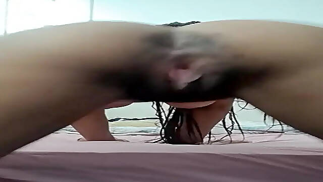 Black sex slave gets nipple played with in amateur lesbian massage