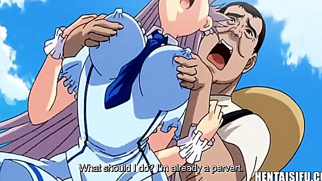 Japanese Cosplay Queen In A Crowd Full Of Pervs