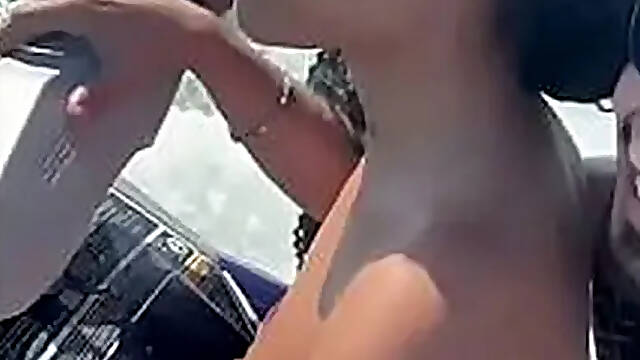 Horny Brazilian Bride Betrays Husband on Honeymoon Trip Fucking the Muscular Jetski Coach Big Dick While Hubby is Away