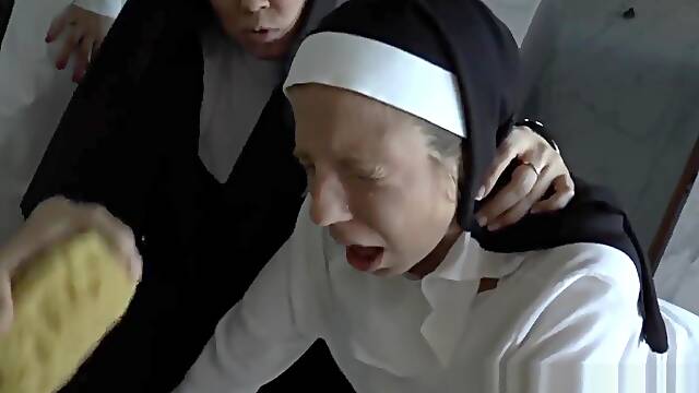Dominated Nun Toys Ass