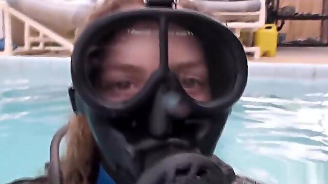 Scuba girl