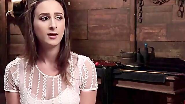 Slave Training Ashley Day One With Ashley Adams And Des Ires