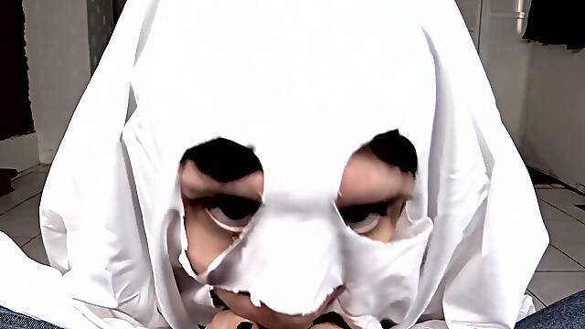 Spooky Ghost Blowjob