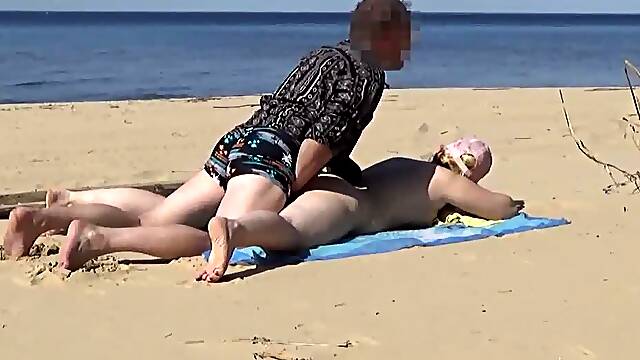 Fucked a stranger on the beach