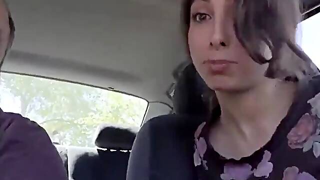 Paulina Moldes In The Car - Paulita Moldes