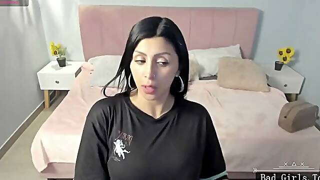 Very pretty slim webcam very huge natural boobs milf