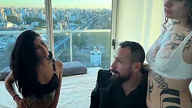 WILD TATTOO 3 3 - We Go to the Tattooist House to Get a Tattoo, and Shes With an apprentice; It