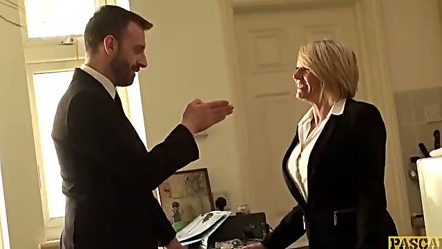 MILF subslut throated and fucked hard