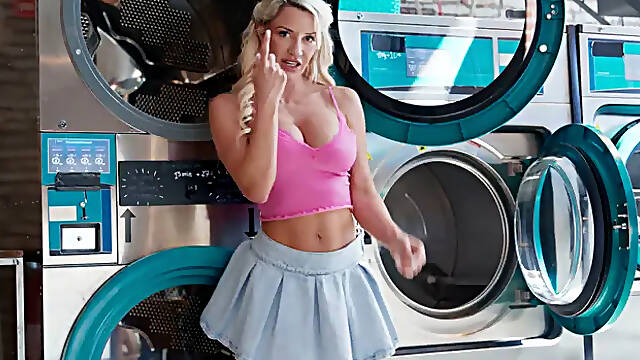 Brazzers: Wet Panties Drying on Two Dicks