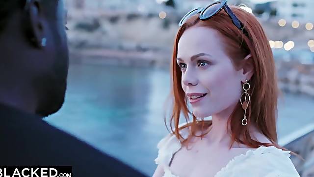 She was tired of her white boyfriend and wanted a real man