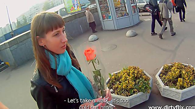 Ugly bitch gives a blowjob and gets fucked doggy style