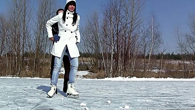Outdoors fun and indoors fucking with cute Russian GF Susan G