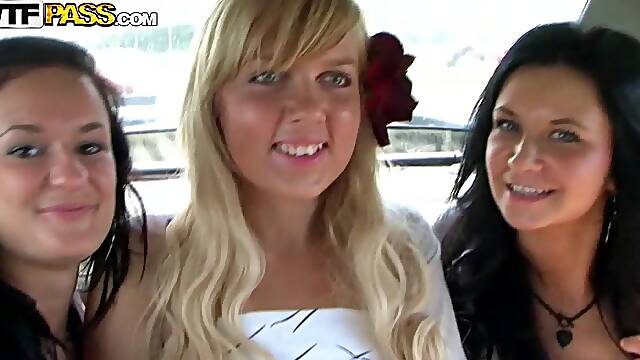 Stunning Blonde and Brunette Girls Get Naked on a Boat